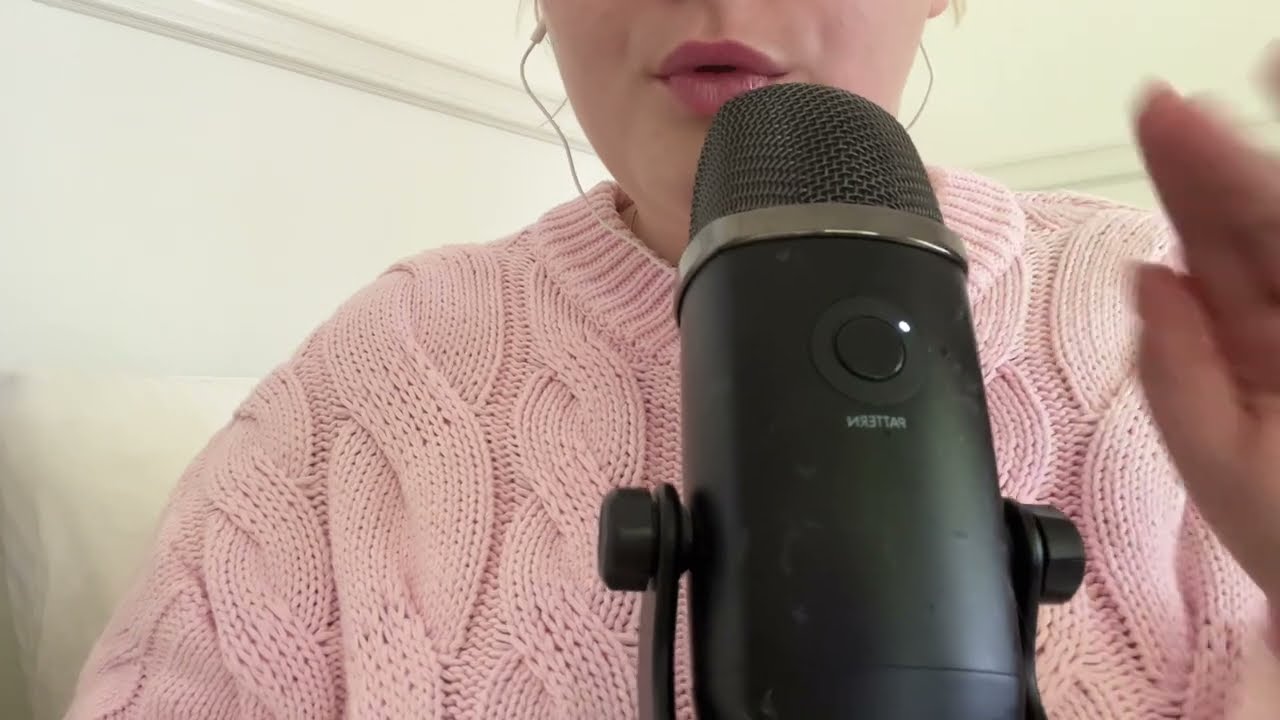 Trying ASMR for the First Time 😳 | Mouth Sounds, Tapping, Inaudible Whispering & Lipgloss sounds