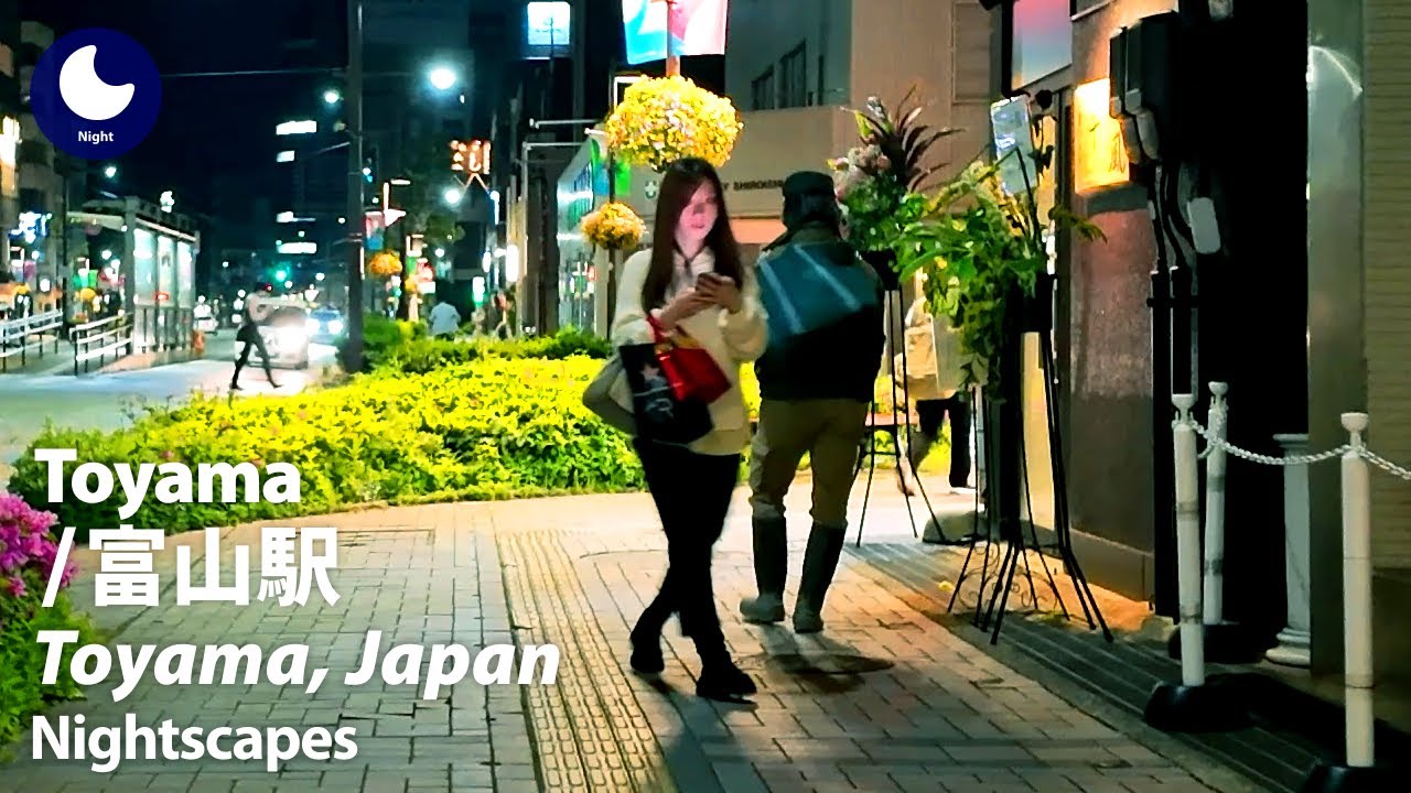 ⁴ᴷ Toyama: Toyama Station (富山県: 富山駅) - Japan Walking Tour (May, 2025)