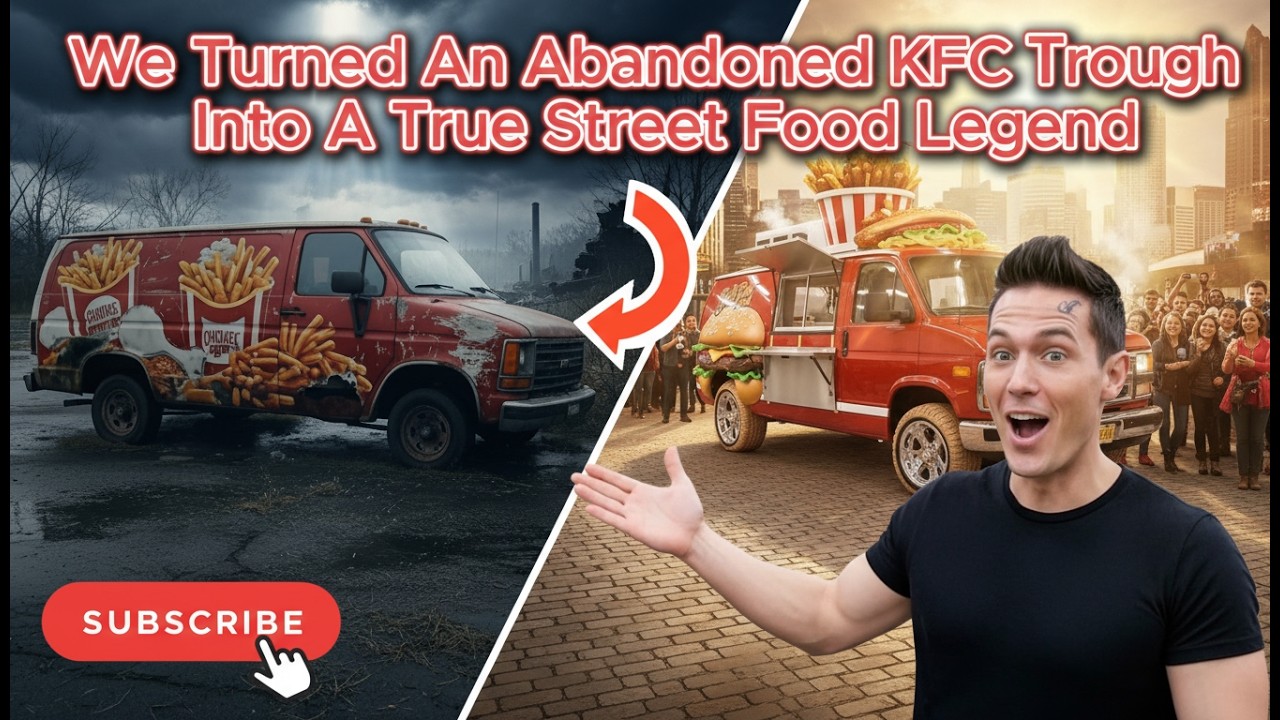 We Found an Abandoned “KFC-Style” Food Truck! Then Built a JUICIER Monster
