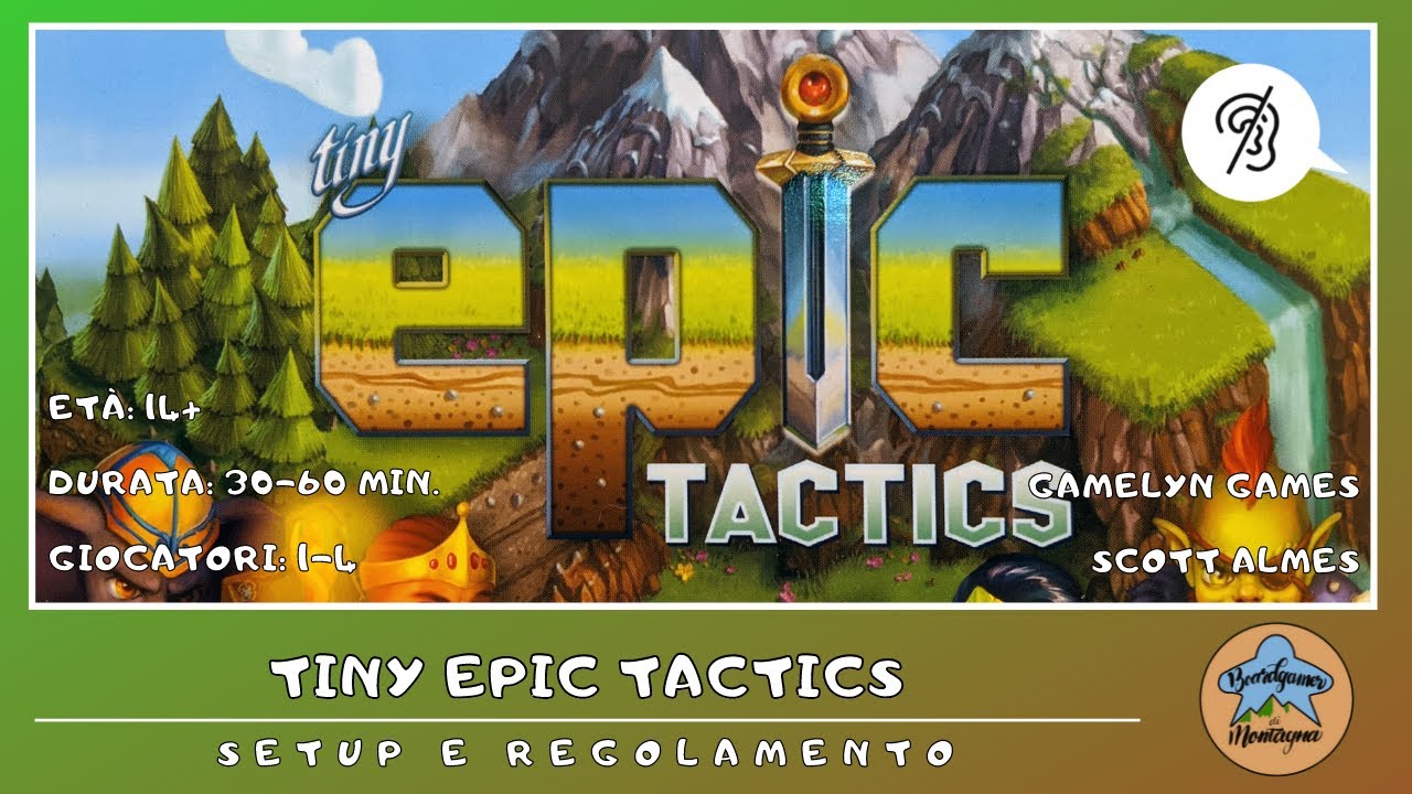 Tiny Epic Tactics - setup e regolamento in italiano (tutorial) [SUB ITA]