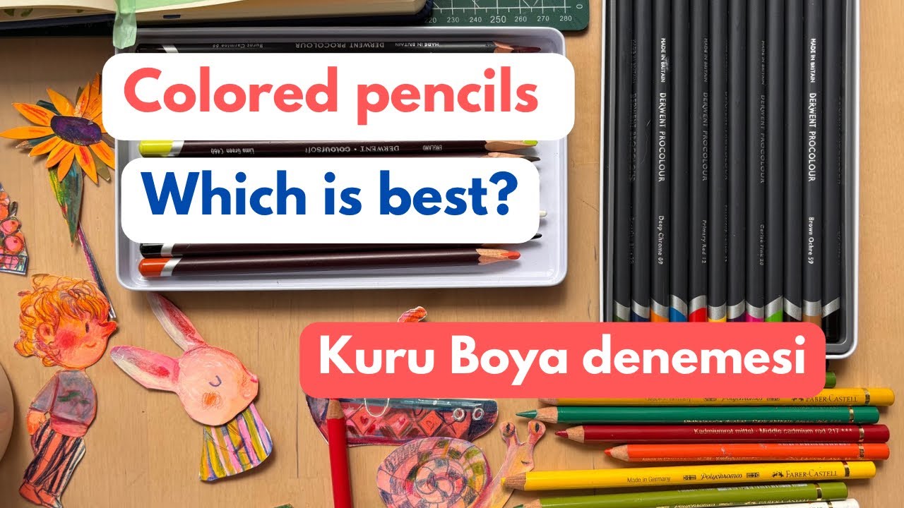 Which colored pencil is actually better? Let’s test them.