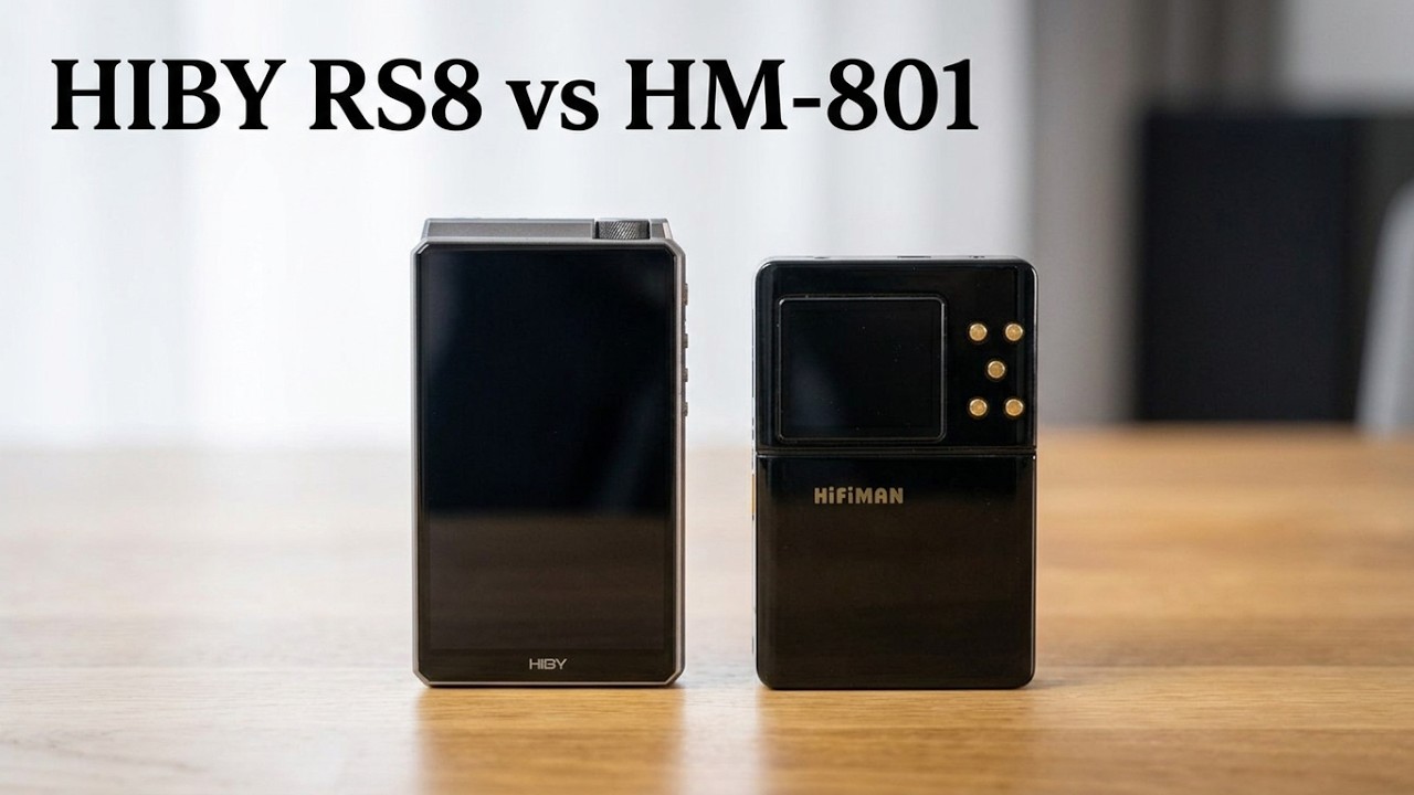 Hiby RS8 vs HiFiMan HM-801