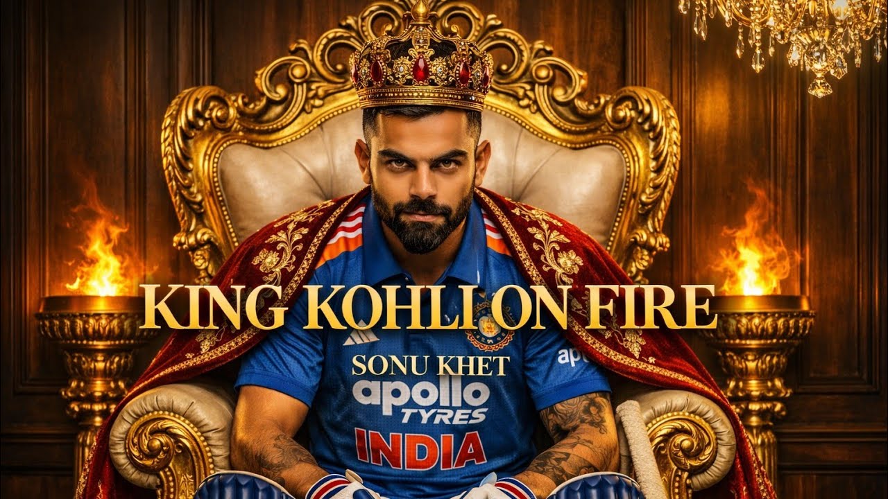 King Kohli On Fire
