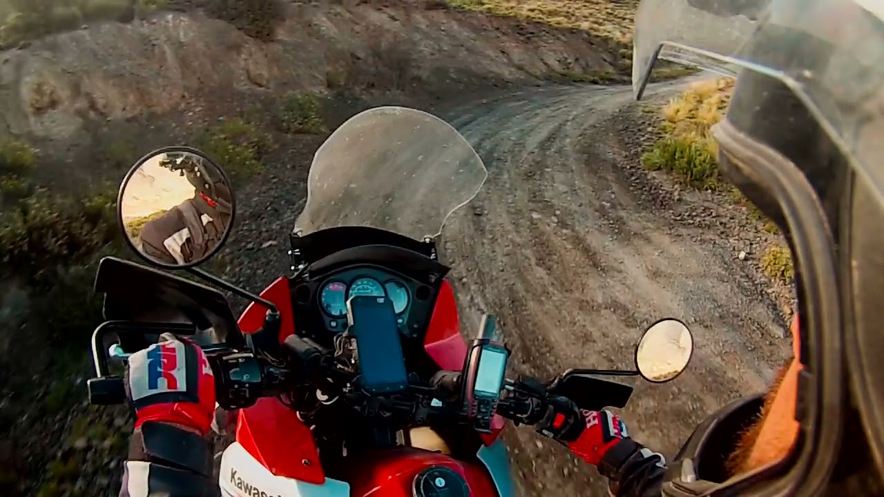 Kawasaki KLR 650 Off Road Uspallata Ruta 13 Mendoza