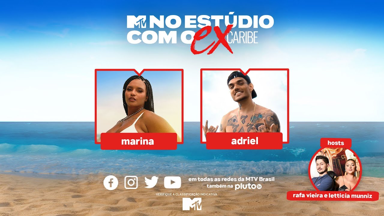 Marina e Adriel l No Estúdio Com O Ex #11