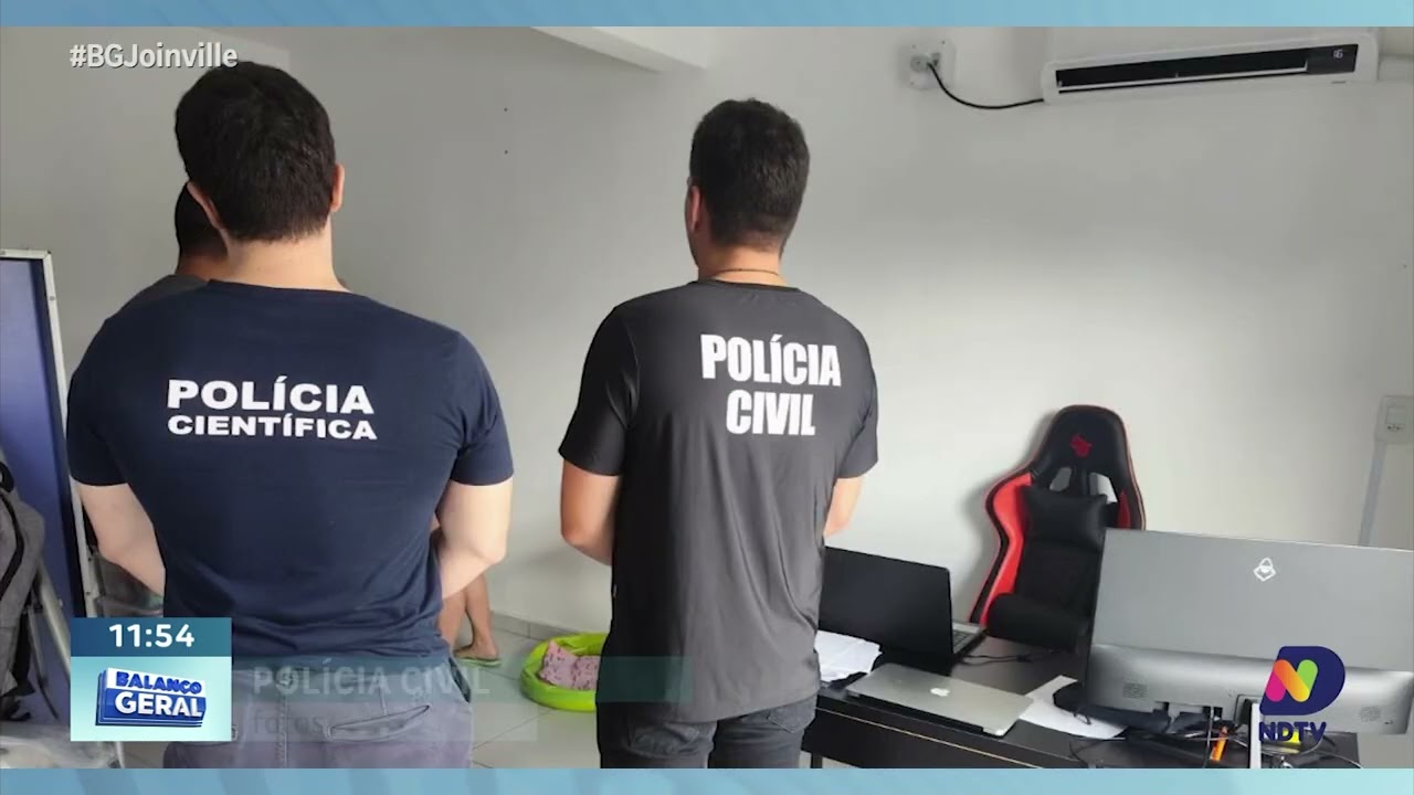 Homem é preso por armazenar material ilegal em Joinville