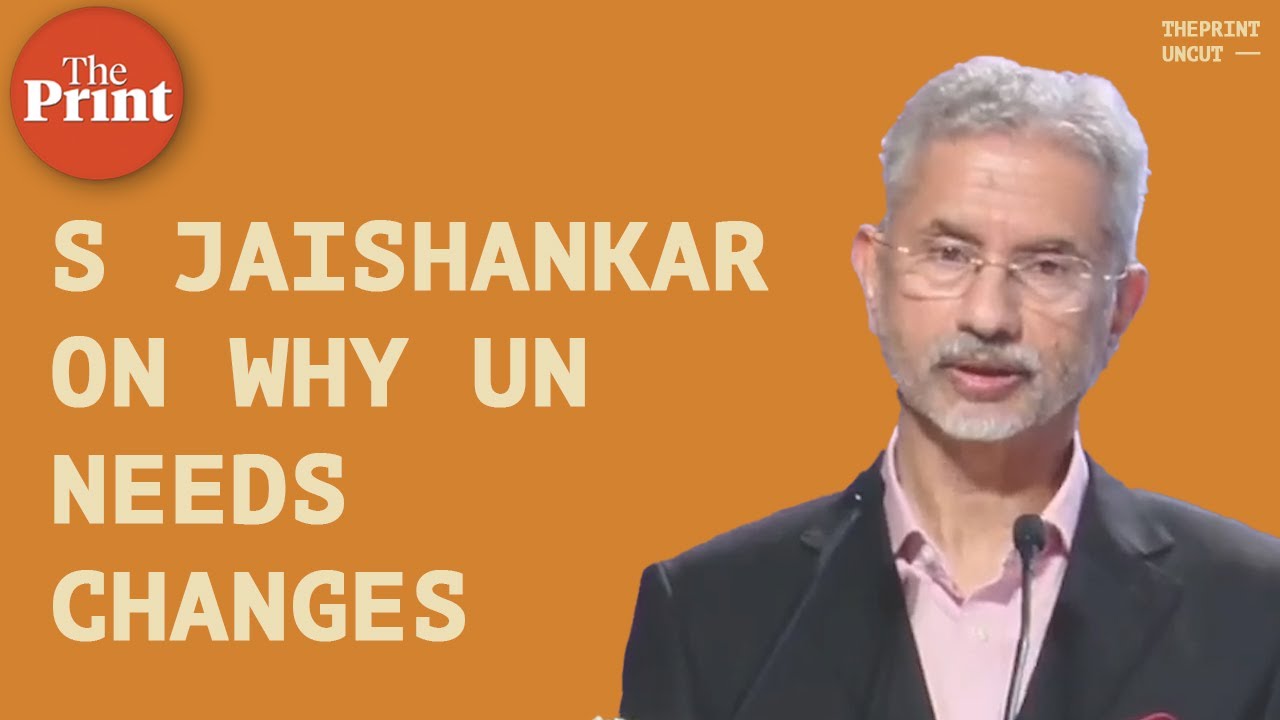 'UN Security Council like an old club, set of members don't want to let go of grip,' says Jaishankar
