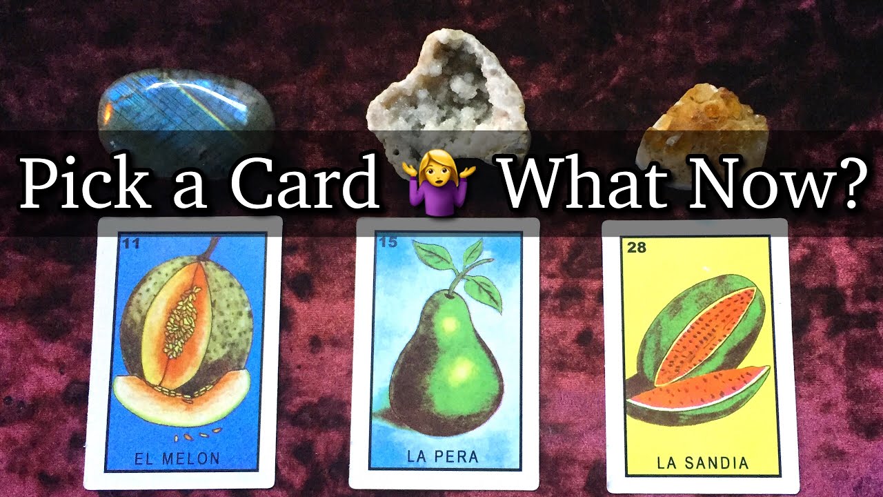 PICK A CARD 🔮 WHAT NOW? NOW WHAT? + A look at the current situation. 👍🏽