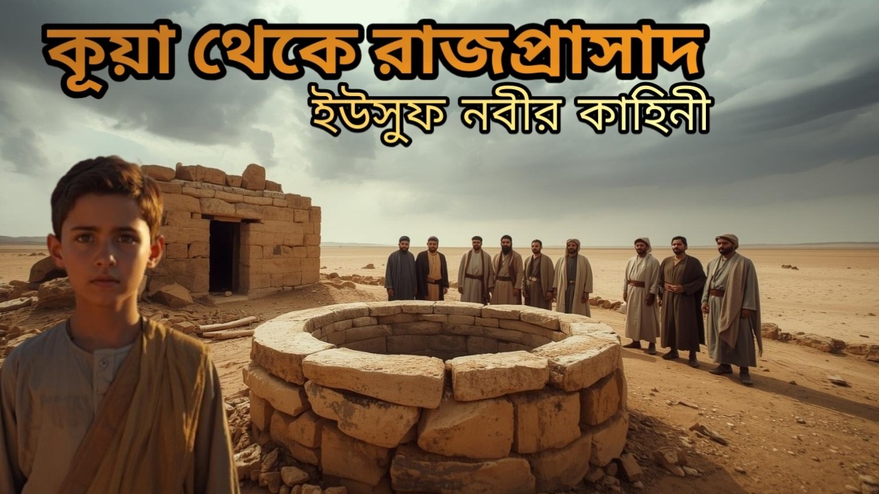 ইউসুফ আঃ কে কূপে নিক্ষেপের ঘটনা | ইউসুফ নবীর কাহিনী | ইসলামের ইতিহাস | Islamic Story Bangla