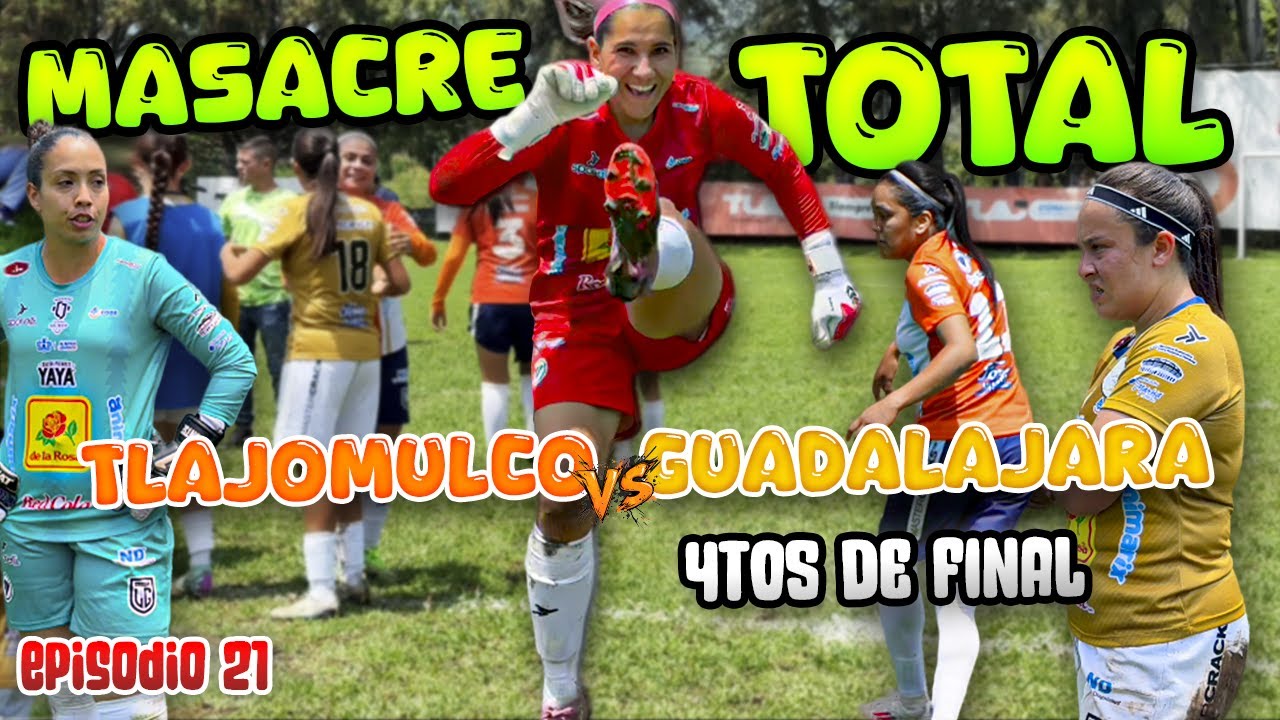 Batalla por la Semifinal de Copa Jalisco Femenil 💥 Tlajomulco vs Guadalajara ⚽️ Color & Resumen