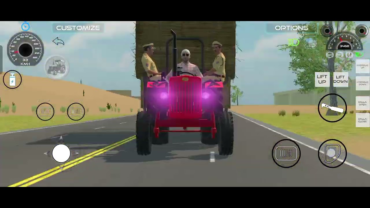 #tractor travel sports video viral 