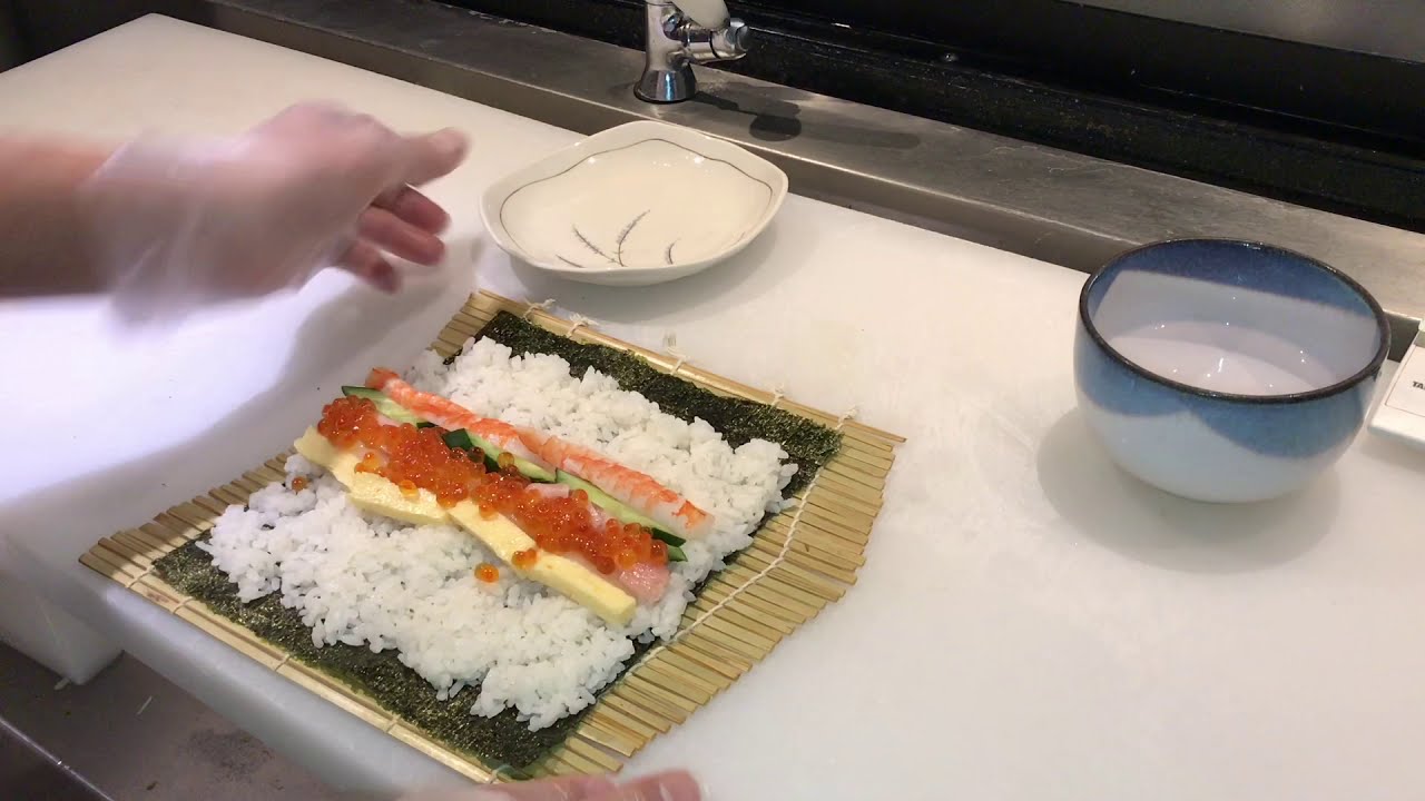 【プロ直伝】 寿司の基本　恵方巻きの作り方（太巻きの作り方）