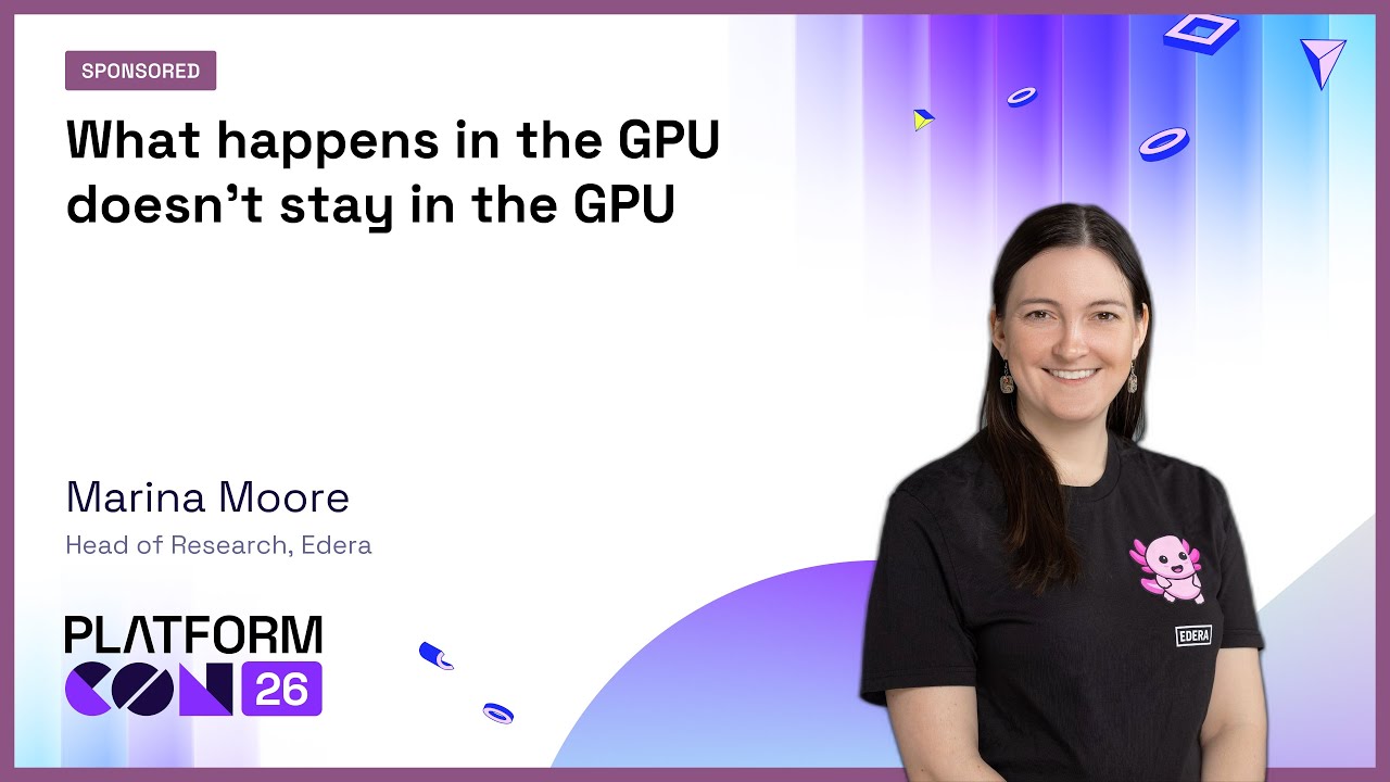 Что происходит в GPU &mdash; не остается в GPU: Марина Мур | PlatformCon 2026