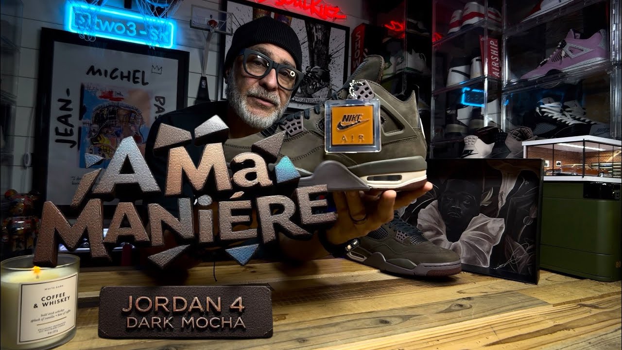 Кроссовки A Ma Maniére x Air Jordan 4 Retro 'Dark Mocha' могут стать «Лучшими кроссовками года» #...
