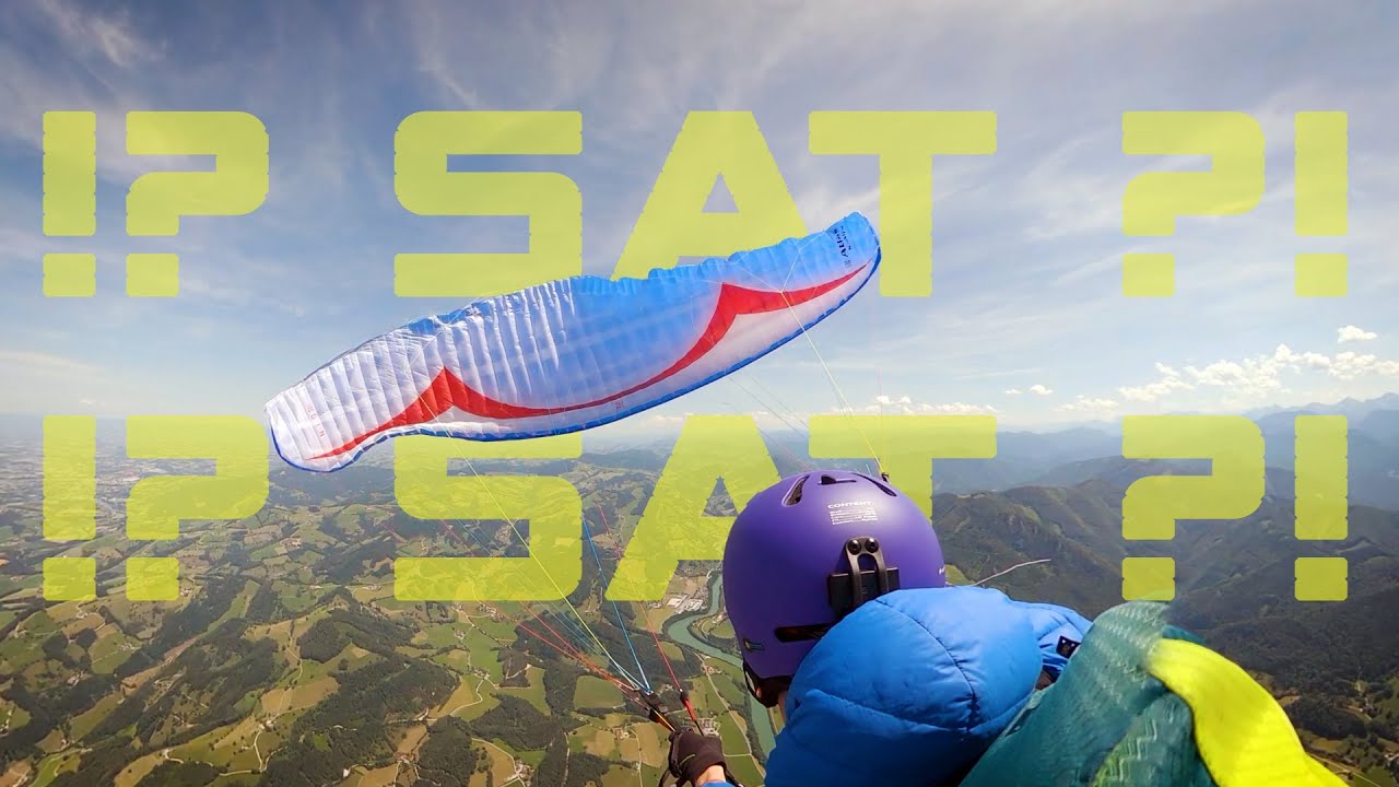 Erste SATs mit dem Gleitschirm