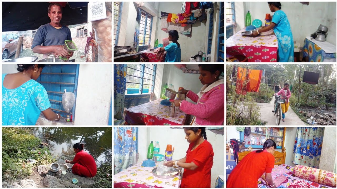 সংসার খরচের জন্য টাকা তুলতে গিয়ে কি বিপদ।ঘর বাইর সামলাতে নাজেহাল অবস্থা।MJ Adhikary Family Vlog.