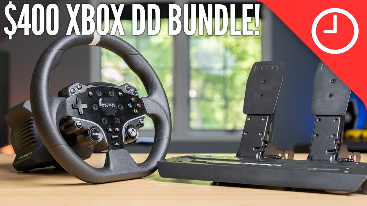 $400 XBOX direct drive bundle! Moza R3 unboxing, setup, and review