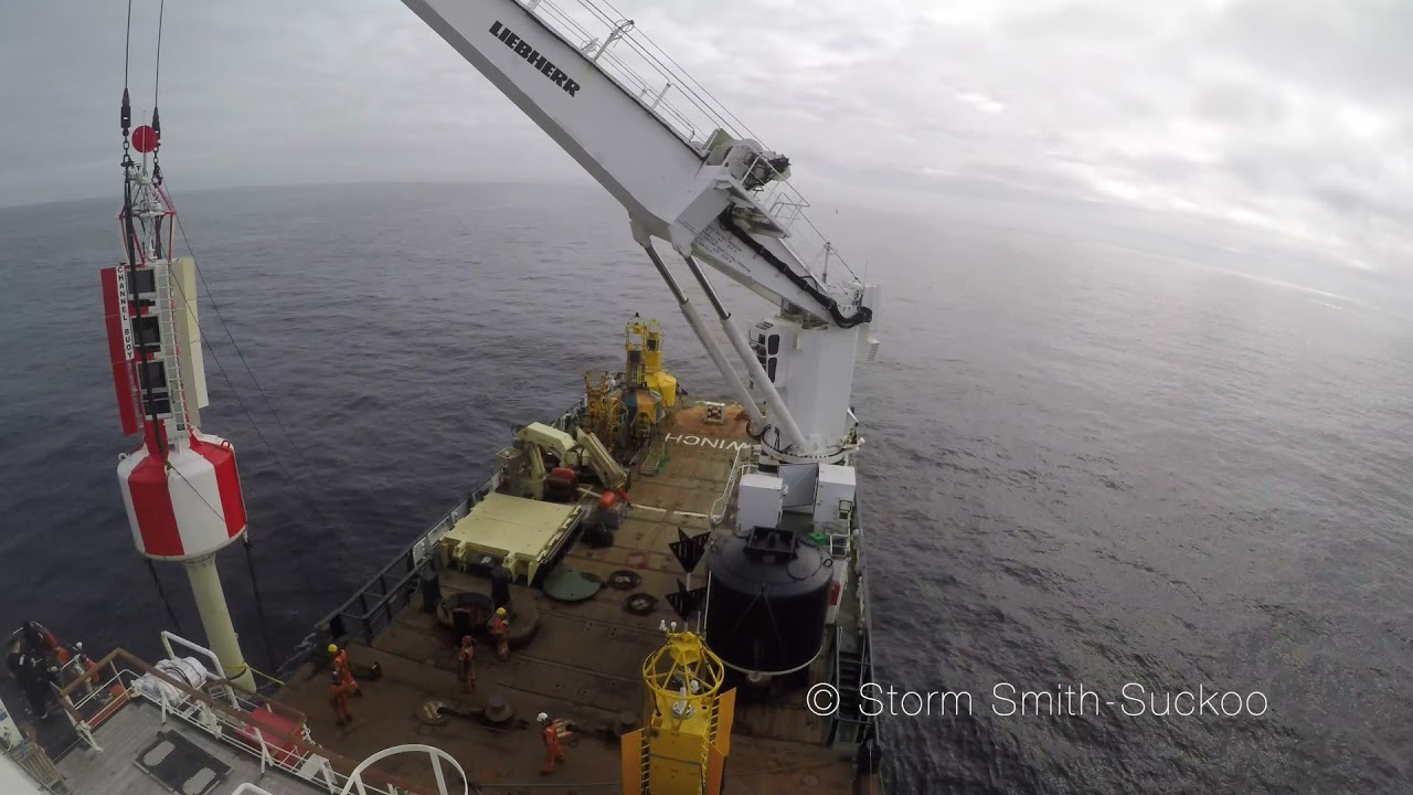 Channel Buoy deployment from THV Galatea (20 August 2021)