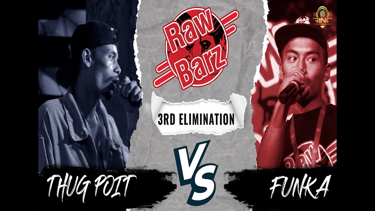RawBarz Rinc Battle / THUG POET VS FUNK A / 3rd Elimination Round