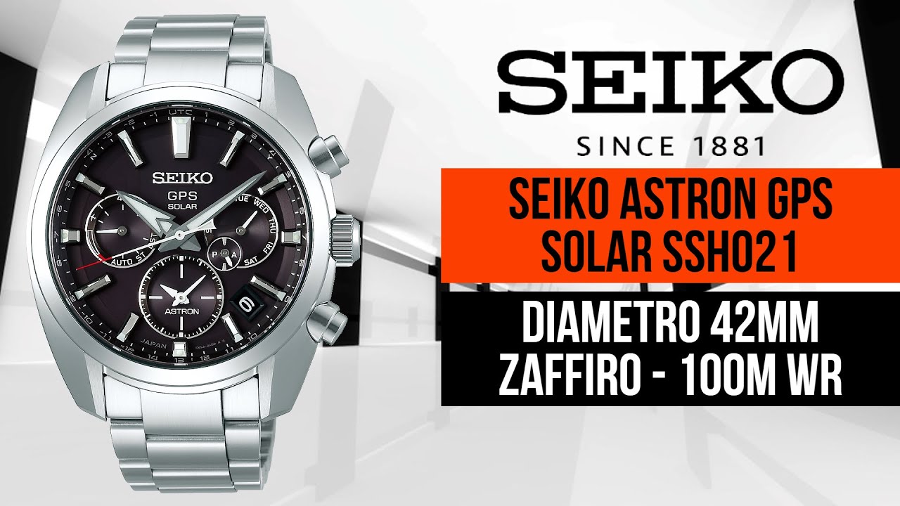 Seiko Astron GPS Solar SSH021J1⌚ Che Meraviglia di Orologio!!!