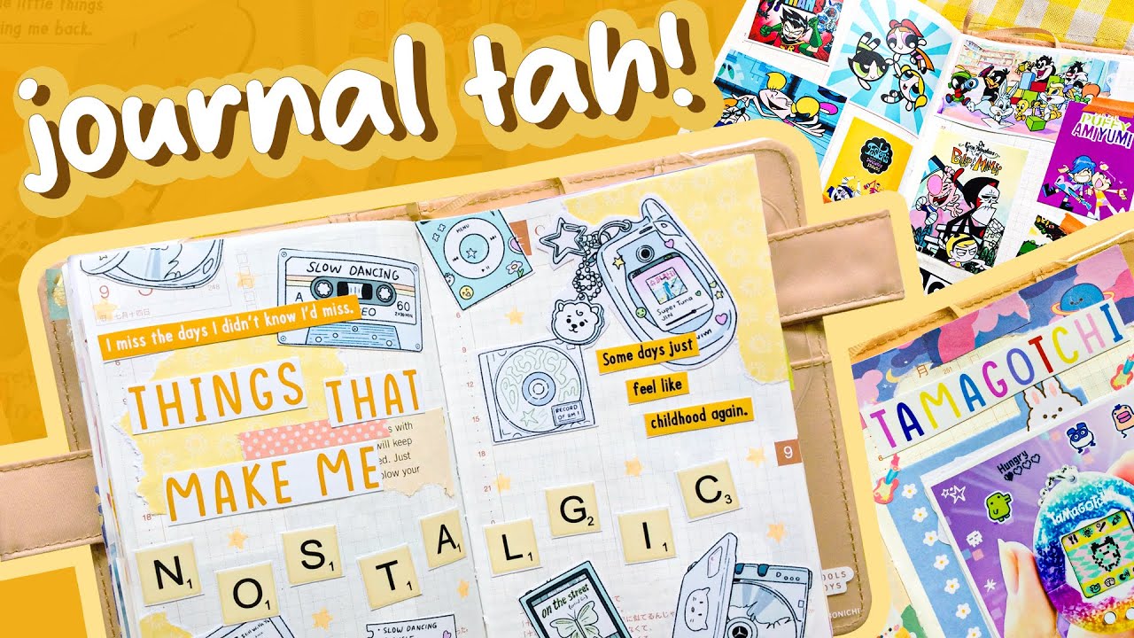 Things That Make Me Nostalgic | Childhood Memories Journal Spreads 🥰 | Tweetums