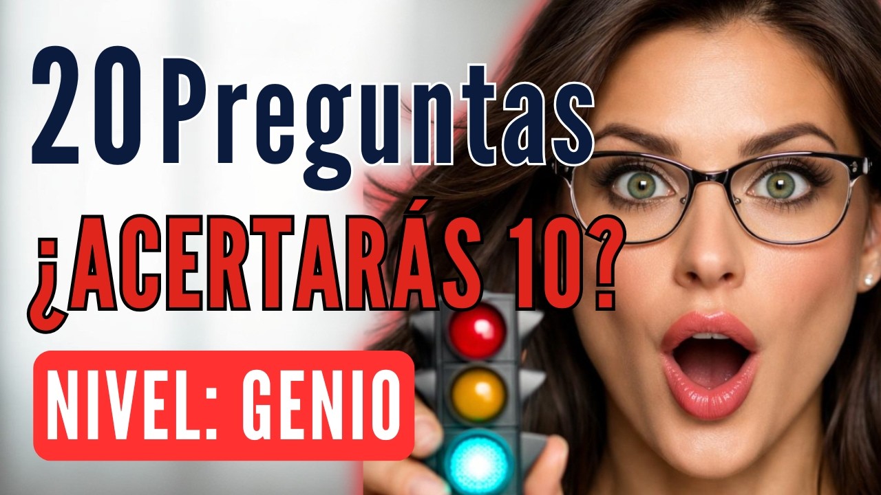 20 Preguntas DIFÍCILES de Cultura General | Reto para Mentes Brillantes🧠