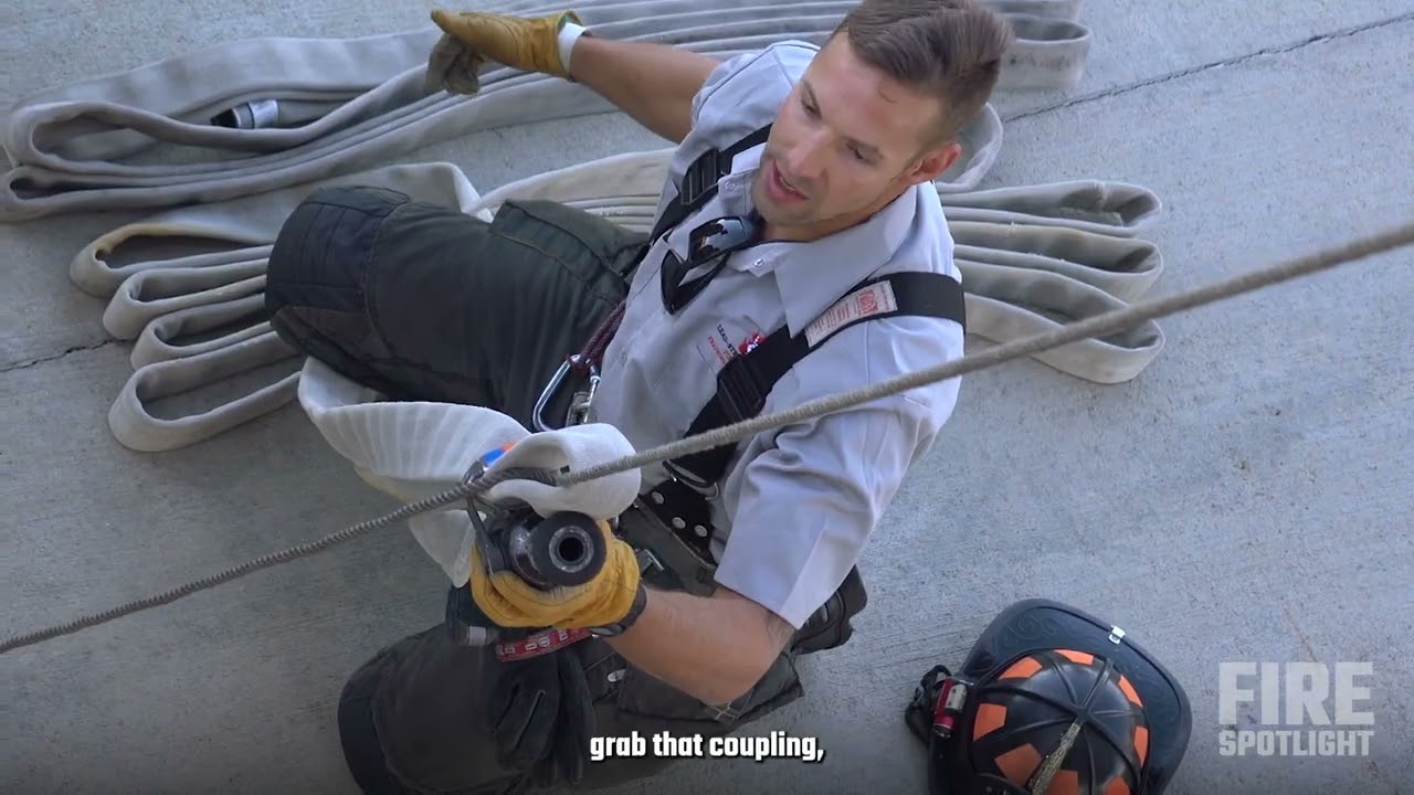 Going Vertical Using a Rope Bag | Multi-Dwelling Fire Structure Training