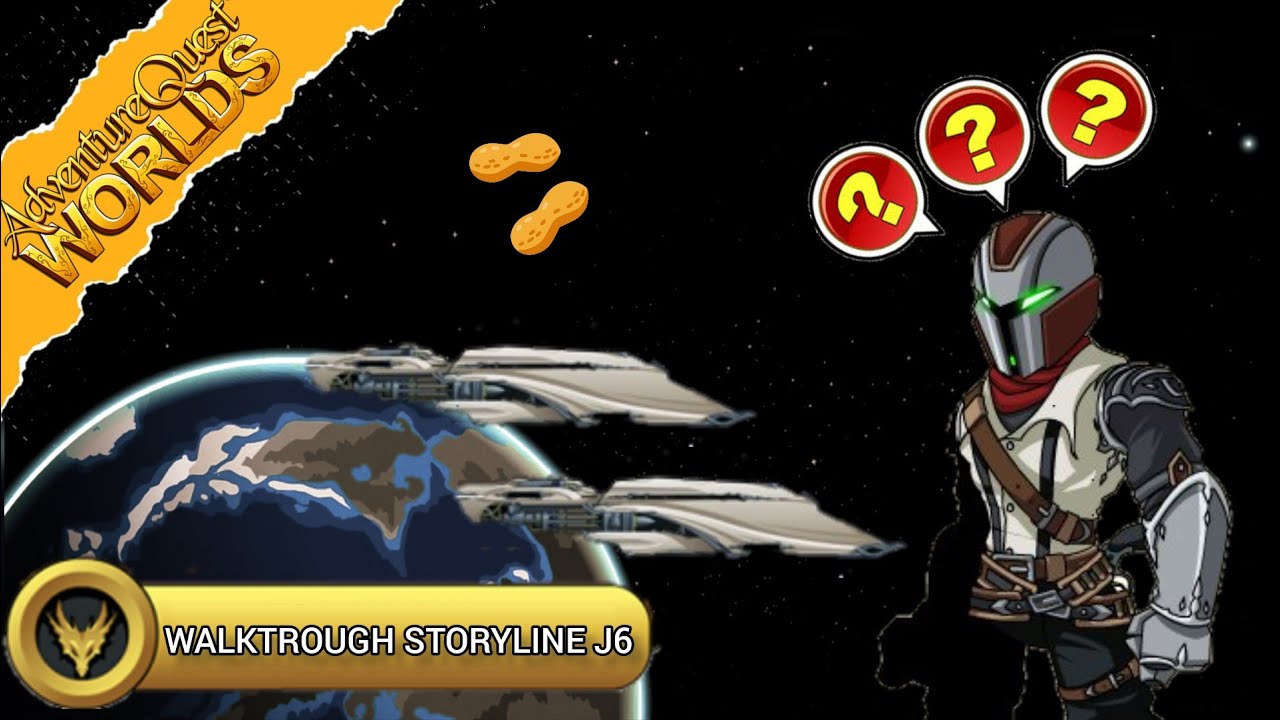 AQW STORY J6 SAGA - WALKTHROUGH QUEST HYPERSPACE / J6 STORYLINE !!! ( No Commentary)