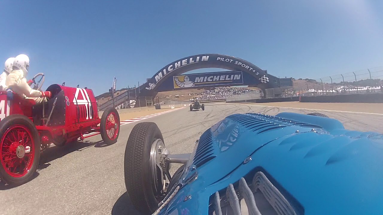 Monterey Historics 2019, Group 1A, race 2, Mullin Museum Talbot Lago T26