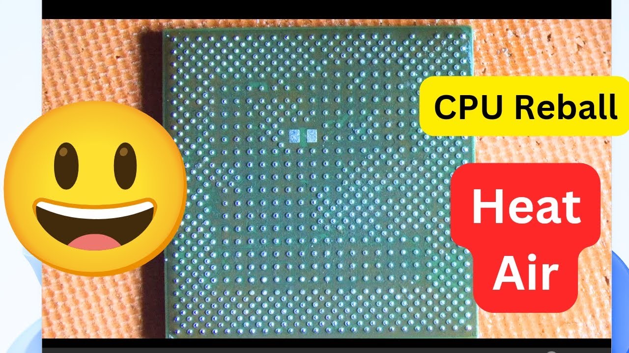 ic reballing | qualcomm cpu reballing easy trick | cpu reballing tips and trick ✅