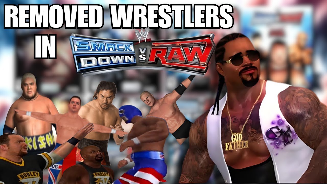 What Wrestlers Were Removed From SVR Games?