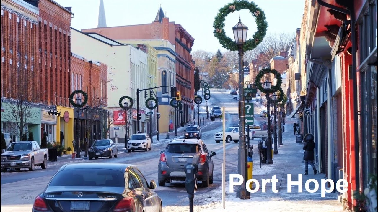 PORT HOPE Ontario Canada travel Winter