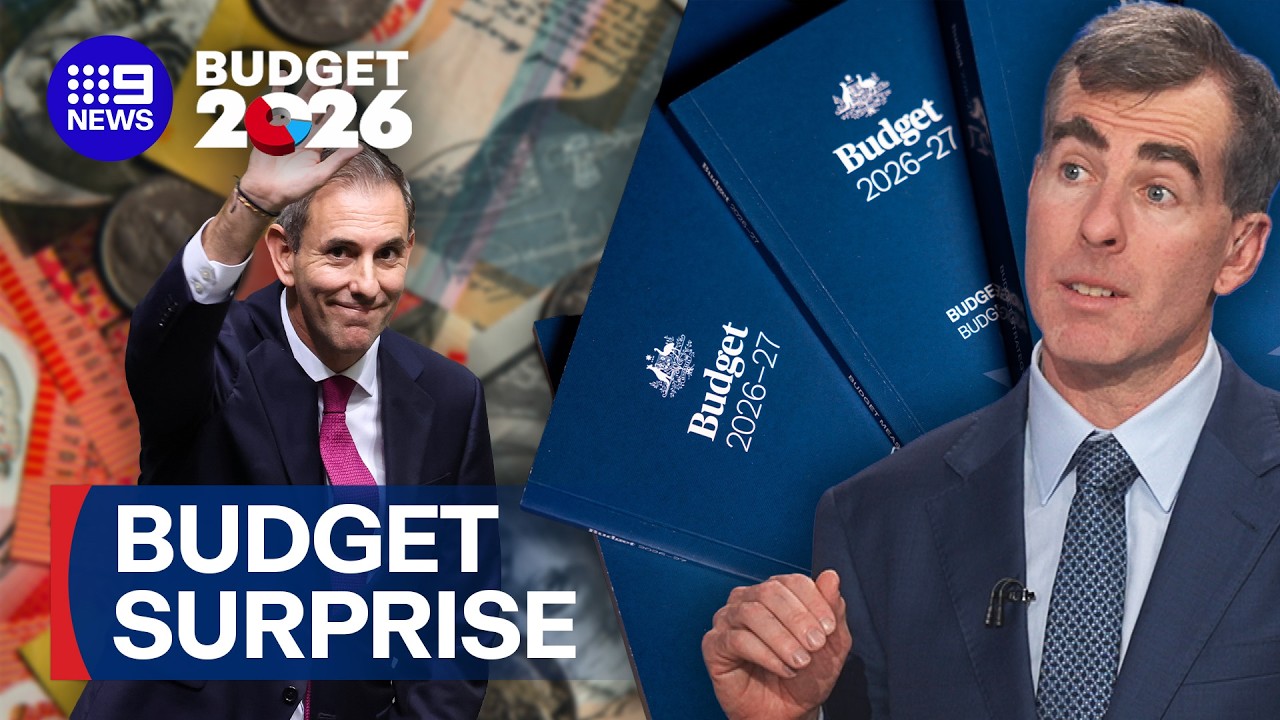 Economics Editor reveals his biggest Budget surprise | BUDGET 2026 | 9 News Australia