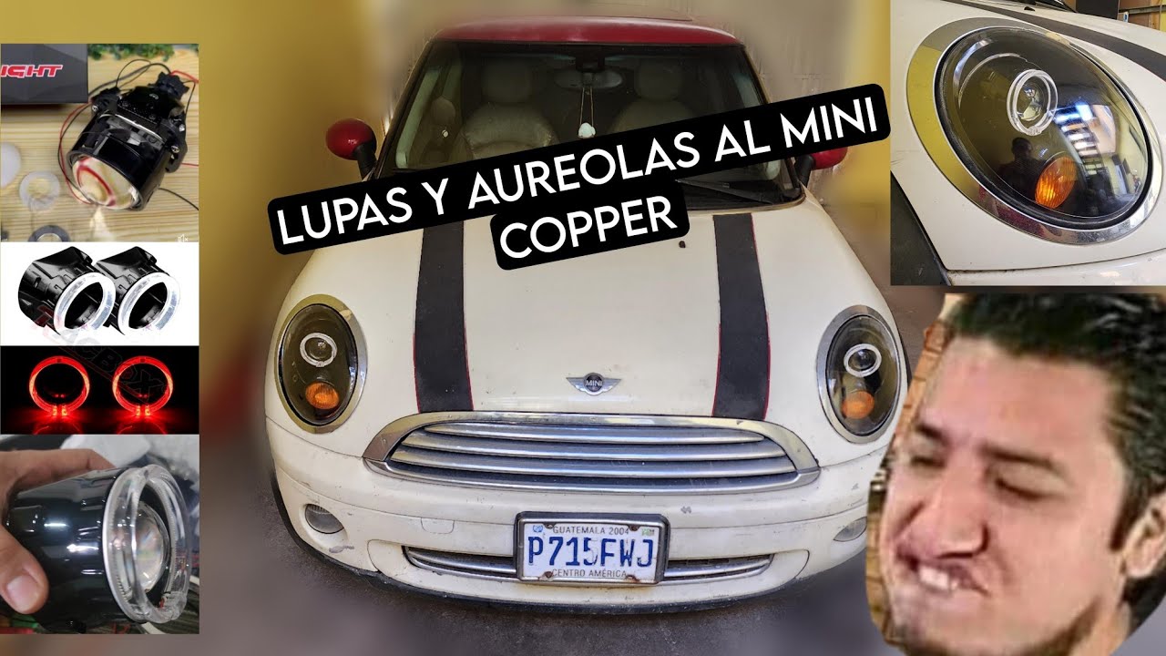 Tutorial instalación de Lupas led integrada al mini Cooper / Jireh del cid