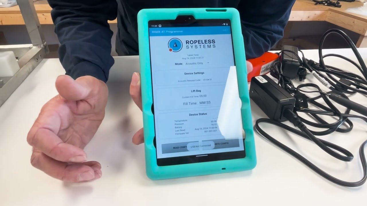 RISER AT Overview: Charging, Batteries, and Air Supply