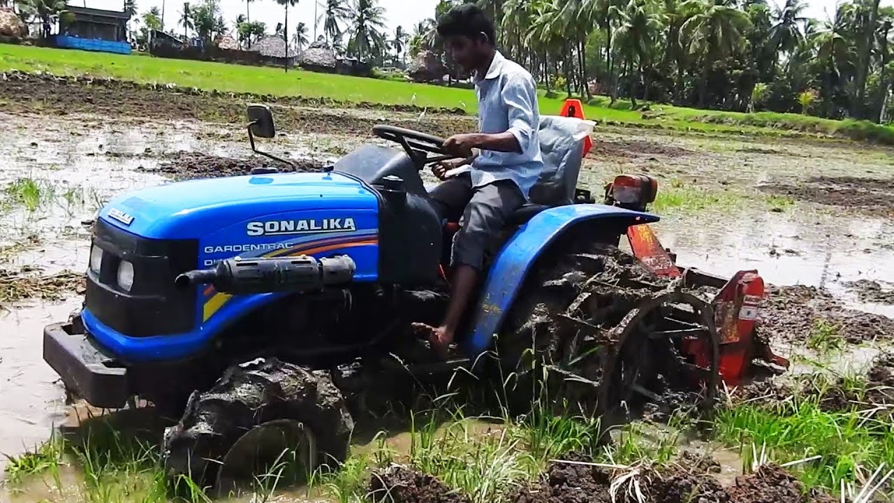 Tractor Sonalika Gardentrac Test Drive | Palleturi Village