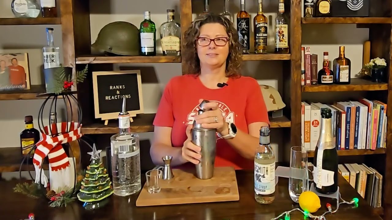French 75 Cocktail Recipe | Classic Gin & Champagne Drink | Ranks & Reactions