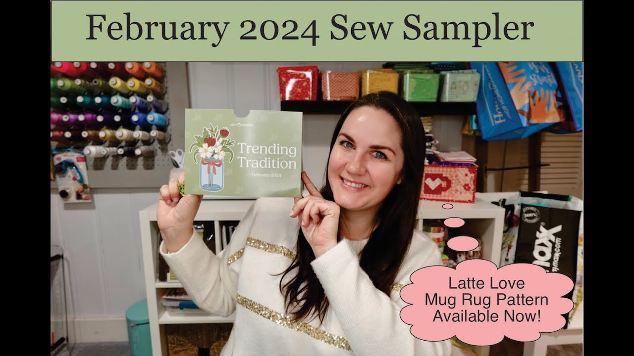 FEBRUARY 2024 SEW SAMPLER UNBOXING | FAT QUARTER SHOP | SUBSCRIPTION BOX