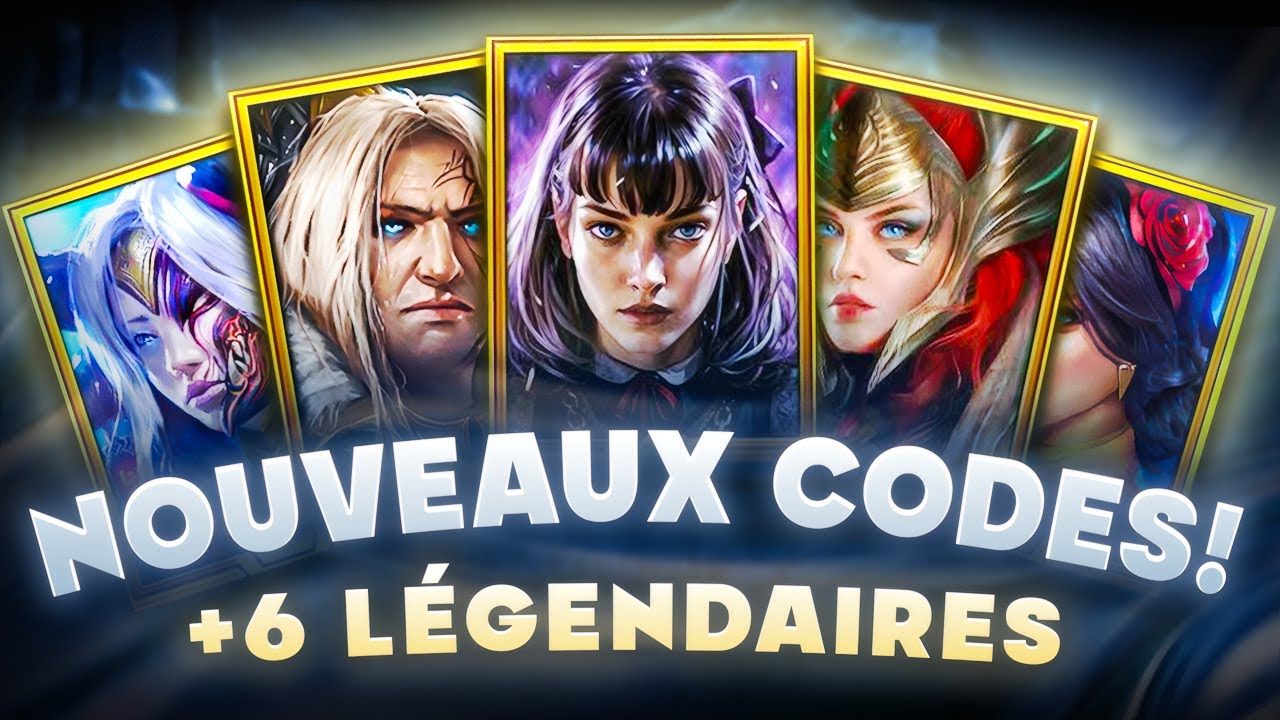 6 L&Eacute;GENDAIRES GRATUITS☀️ Raid Shadow Legends Code Promo ☀️ FR 2025