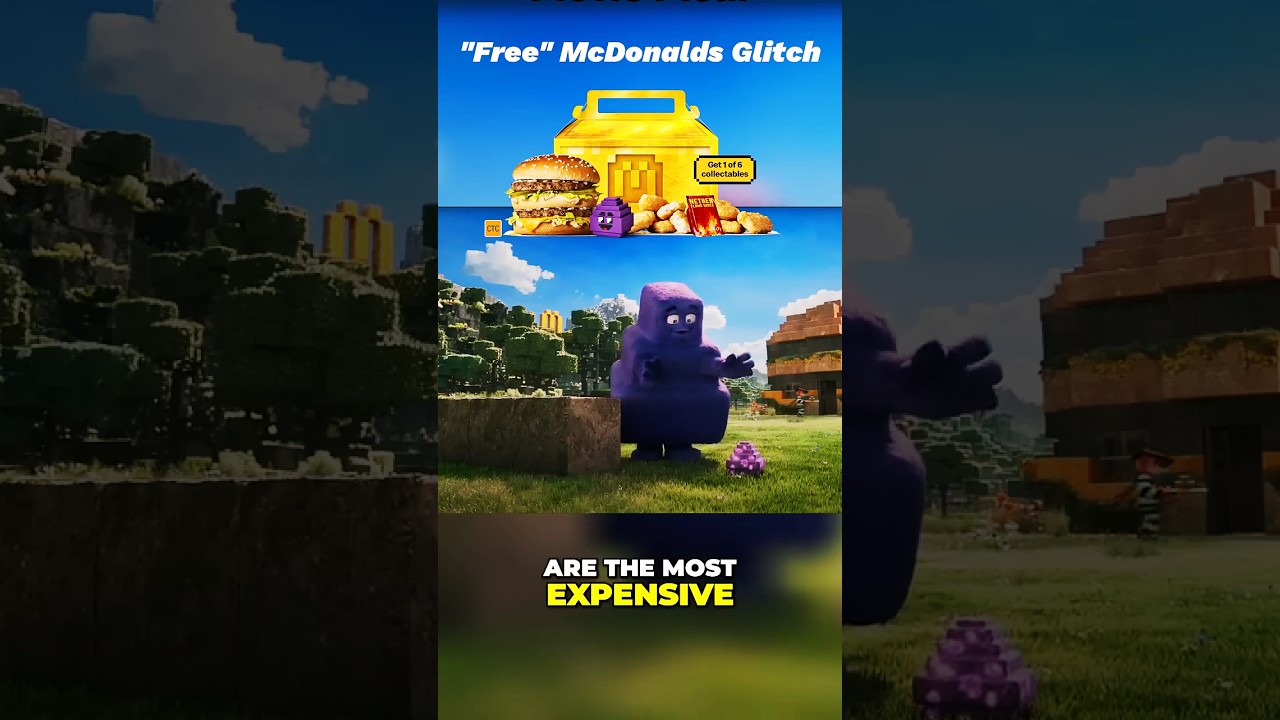 FREE Grimace McDonald's Glitch! Redeem Codes Now!