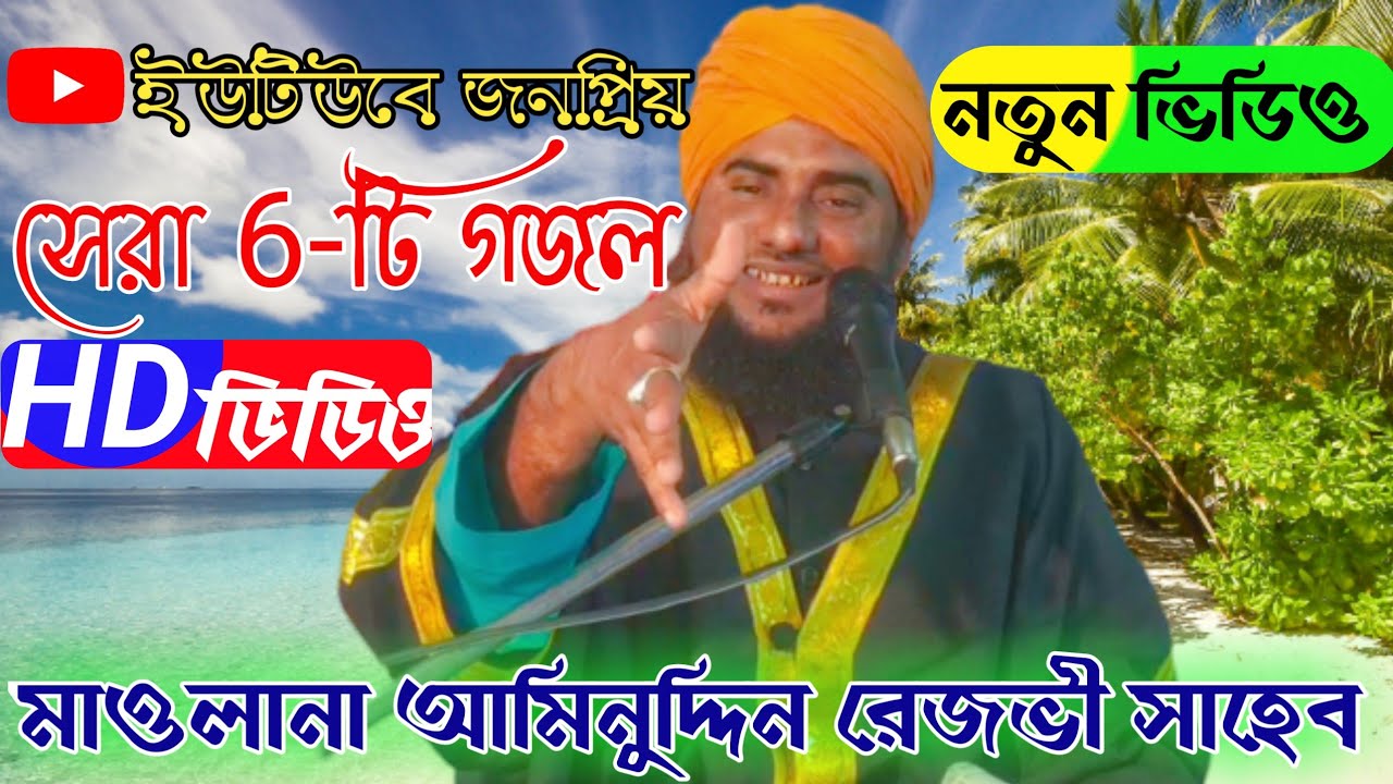 মাওলানা আমিনুদ্দিন রেজবীর বাছাই করা বিখ্যাত ৬টি সুপারহিট গজল || New Bangla Gojol #Aminuddin_Gojol