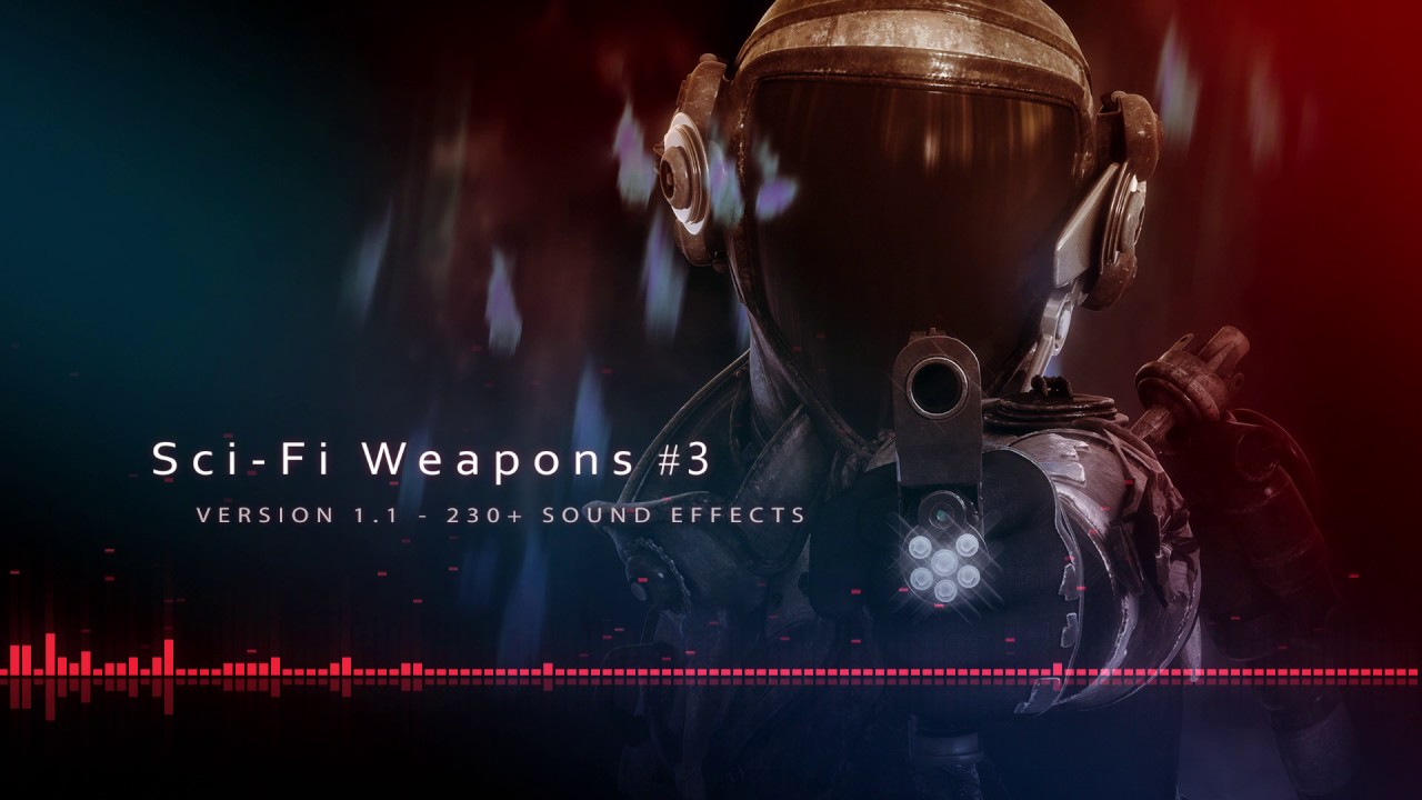 Sci-Fi Weapons -- Sound FX Library -- (Update 1.1) +240 SFX