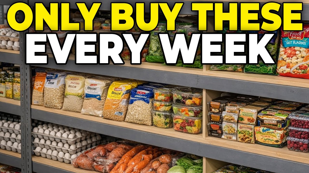 Only Buy These 10 Groceries Every Week — And Avoid These 10