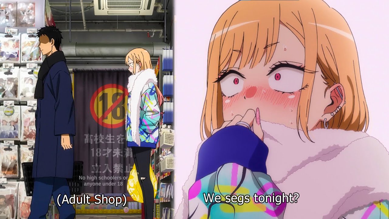 Marin Let Gojo Stay Overnight & Prepare For Segs 😳😳😋 Anime Funny Moment - My Dress Up Darling