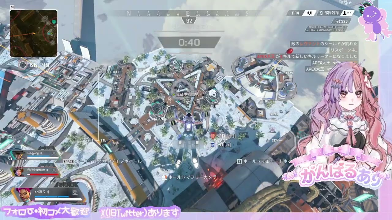 142回目【ソロ】へっぽこAPEX修行中★VTuberがんばる蟻　ソロラン