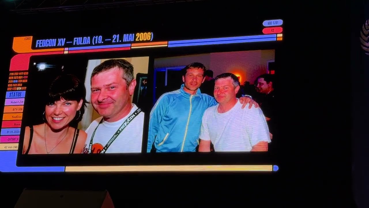 20 Jahre FedCon „Dr Enterprise“ Dr. Hubert Zitt @ FedCon 33 in 2025 (German)