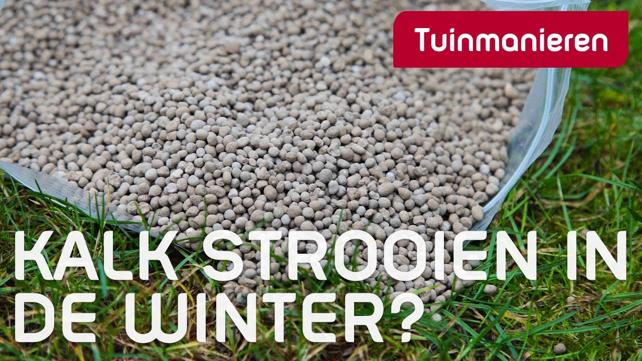 Kan je kalk strooien in november, december? | Herfst | Tuinmanieren