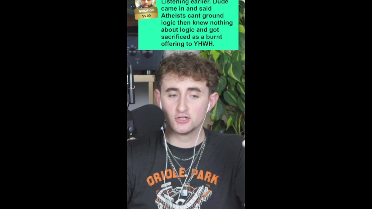 Debating the existence of God  [4/2/2026] (Portrait)