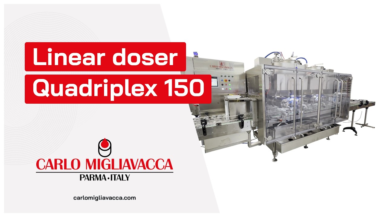 Dosatrice lineare Quadriplex 150