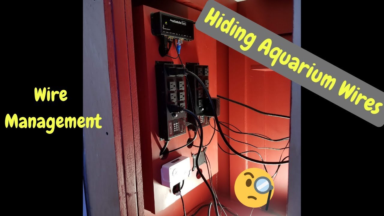 230g Electrical Panel - Aquarium Wire Management